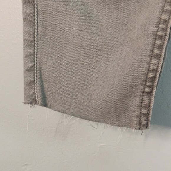 NWT 7 For All Mankind B (air) Women's Light Gray The Ankle Skinny Jeans Size 25 - Picture 7 of 16